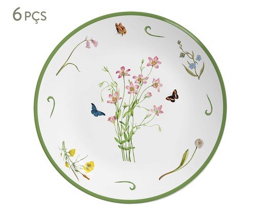 Prato Raso Coup Jardim Campestre, Branco | WestwingNow