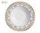 Prato Fundo Sweet Bird com Filete Ouro, Branco | WestwingNow