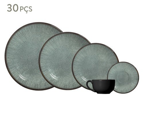 Aparelho de Jantar Síria Preta, Preto | WestwingNow