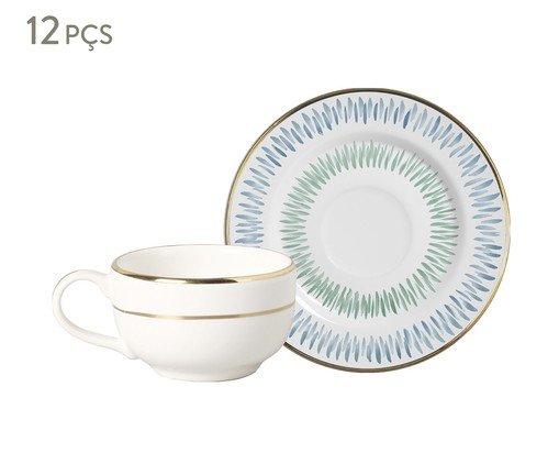 Xícaras para Café com Pires Miami, Azul | WestwingNow