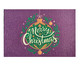 Capacho de Natal -  Diligent, purple | WestwingNow