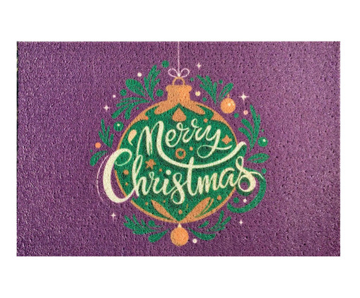 Capacho de Natal -  Diligent, purple | WestwingNow