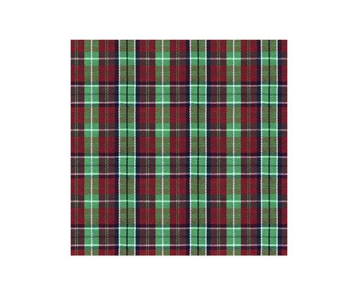 Toalha de Mesa Natal Jacquard Quadrada Xadrez - Vermelho e Verde, red | WestwingNow