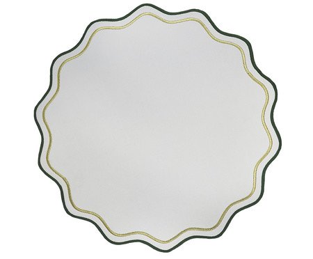 Lugar Americano em Nylon e Lurex - Branco | Westwing