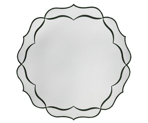 Lugar Americano em Nylon Leaf - Branco, white | WestwingNow