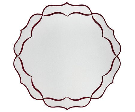 Lugar Americano em Nylon Wine - Branco | Westwing