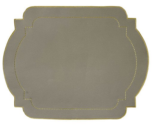 Lugar Americano em Nylon com Lurex Chilly - Bege, beige | WestwingNow