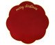 Lugar Americano Nylon com Lurex Merry Xmas - Vermelho, red | WestwingNow