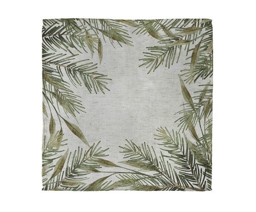 Guardanapo de Mesa em Linho II - Cinza, Off White | WestwingNow