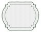 Lugar Americano em Nylon com Bordado Leaf - Branco, white | WestwingNow