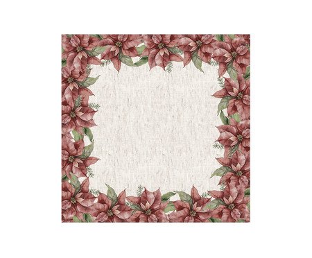 Guardanapo de Mesa em Linho Flowers Frame | Westwing