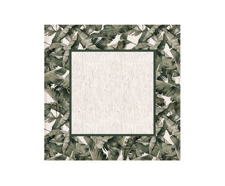 Guardanapo de Mesa em Linho Nana Leaves Frame | Westwing