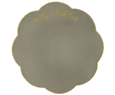 Lugar Americano Nylon com Lurex Merry Xmas | Westwing