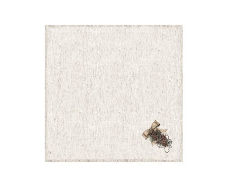 Guardanapo de Mesa em Linho Wilhelm - Off White | Westwing