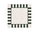 Guardanapo de Mesa em Linho Barcode - Preto, Off White | WestwingNow