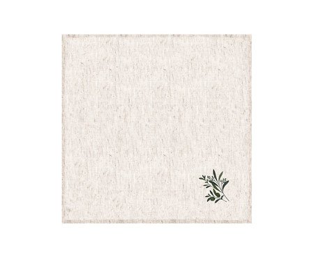 Guardanapo de Mesa em Linho Amélie - Off White | Westwing