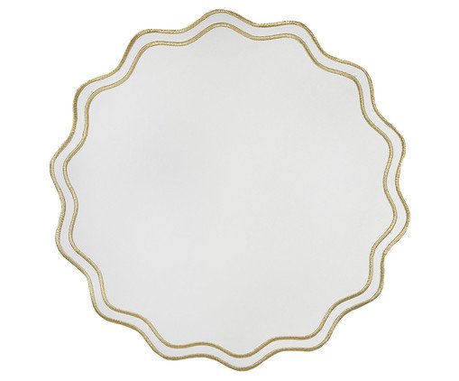 Lugar Americano em Nylon com Lurex Fresh - Branco, white | WestwingNow