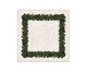 Guardanapo de Mesa em Linho Festão - Off White e Verde, Off White | WestwingNow