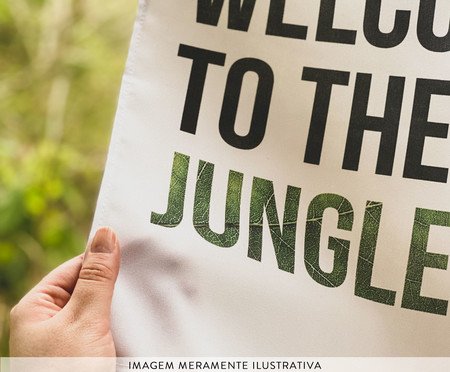 Bandeira Welcome To The Jungle | Westwing