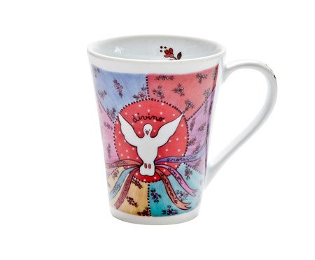 Caneca em Porcelana Divino Espírito Santo