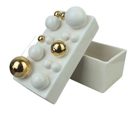 Caixa Greta Sphere Branco | Westwing