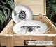 Jogo de Pratos Decorativos Joaninha, Branco | WestwingNow