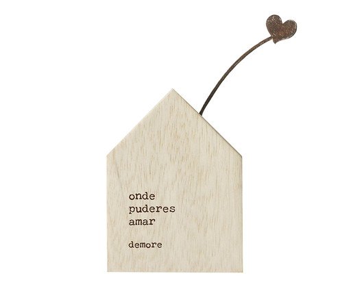 Casinha Onde Puderes Amar, Natural | WestwingNow