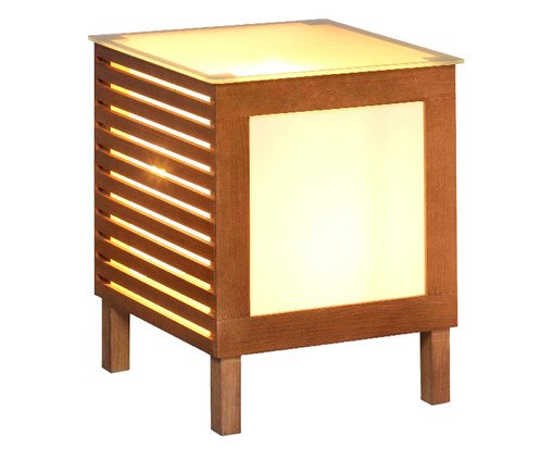 Luminária de Mesa Imbuia Bivolt, Natural | WestwingNow