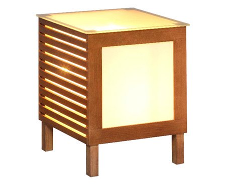 Luminária de Mesa Imbuia Bivolt