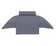 Jogo De Lençol Damask Stripes Chumbo, grey | WestwingNow