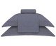 Jogo De Lençol Damask Stripes Chumbo, grey | WestwingNow