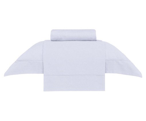 Jogo De Lençol Damask Stripes Cinza, grey | WestwingNow