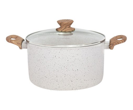 Caldeirão de Indução Style Cook Mármol, Branco | WestwingNow