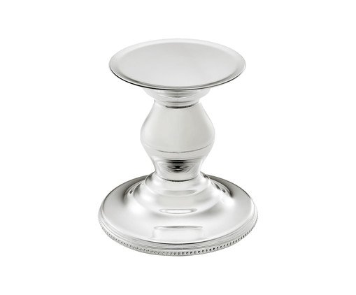 Porta-Vela com Cordão Pérola Silver, Prata ou Metálico | WestwingNow