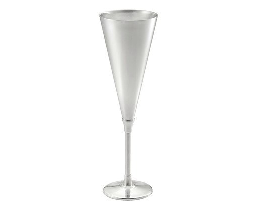 Taça para Champagne em Prata Elvira, Prata ou Metálico | WestwingNow