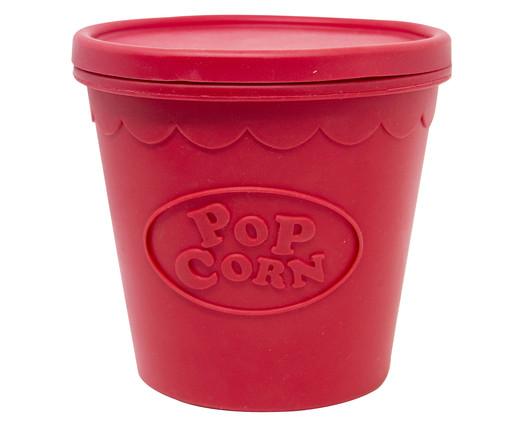 Balde para Pipoca Popcorn Vermelho, Vermelho | WestwingNow