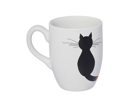 Caneca Gato Lápis | Westwing