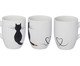 Caneca Gato Lápis, Branco | WestwingNow