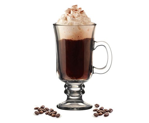 Caneca Irish Coffee Simone, Transparente | WestwingNow