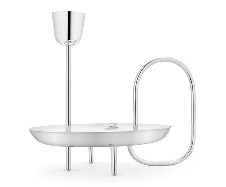 Castiçal Loops Silver | Westwing