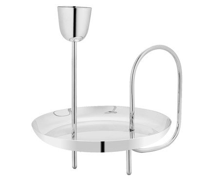 Castiçal Loops Silver | Westwing
