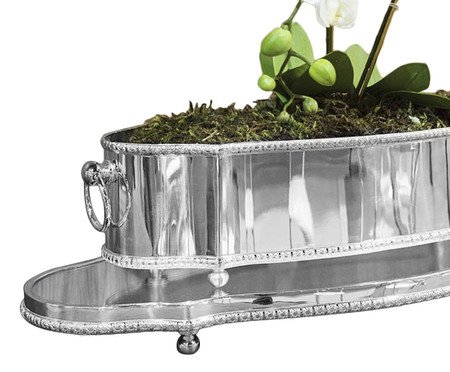 Centro de Mesa com Base Celeste Silver | Westwing