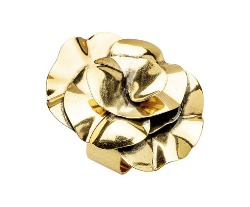 Anel Blossom Ouro Vintage, Dourado | WestwingNow