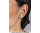 Brinco Ear Hook Spiralle Ouro, Dourado | WestwingNow