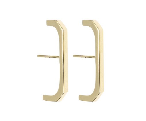 Brinco Ear Hook Milão Ouro, Dourado | WestwingNow