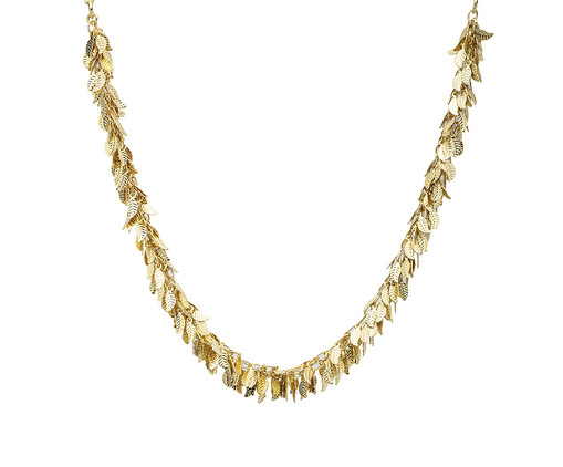 Choker Nature Folhas Ouro, Dourado | WestwingNow