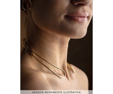 Choker Autêntica Ouro | Westwing