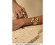 Bracelete Blossom Ouro Vintage, Dourado | WestwingNow