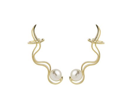 Brinco Ear Cuff Profusão Banhado a Ouro | Westwing