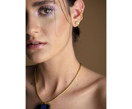 Brinco Ear Cuff Profusão Banhado a Ouro | Westwing